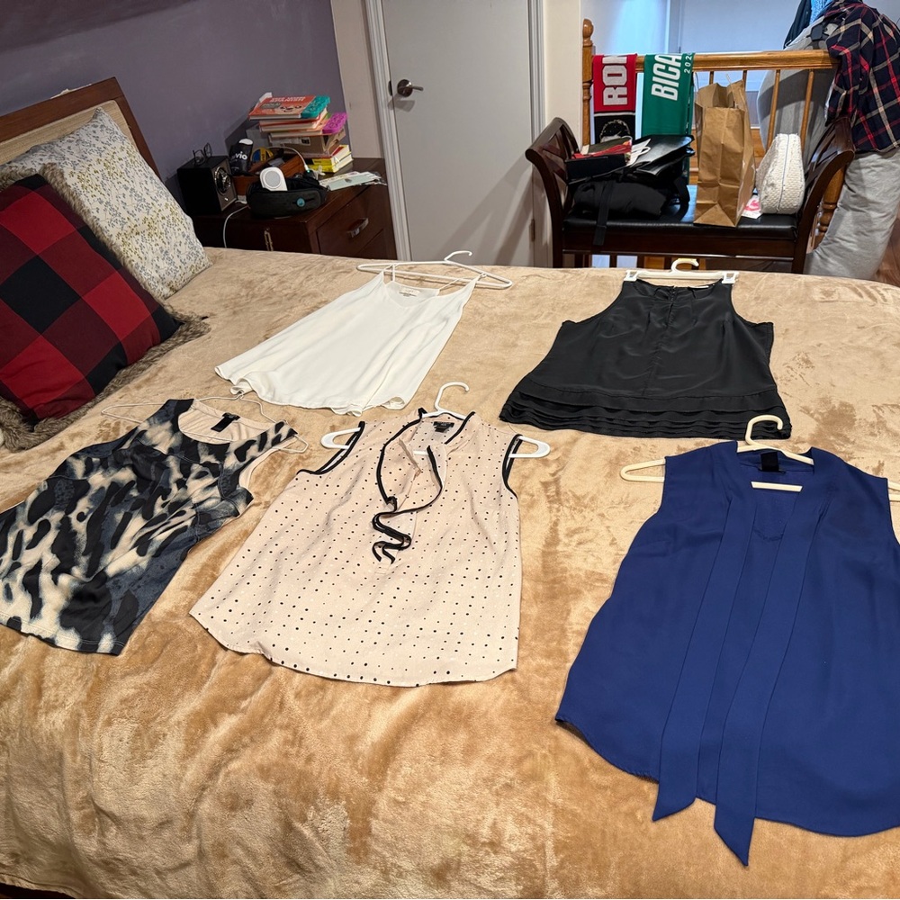 5 Assorted ✨ Professional Workwear Shirt Bundle – Perfect for Layering ✨